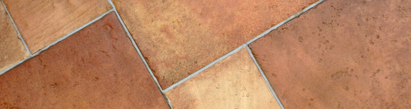 Carrelage en terre cuite