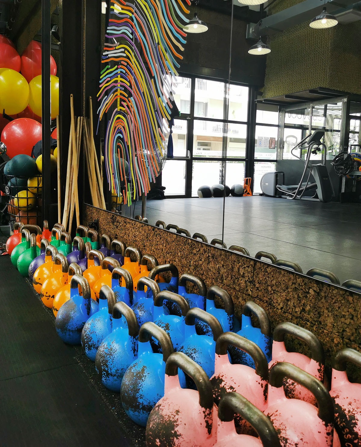 Poids salle de sport