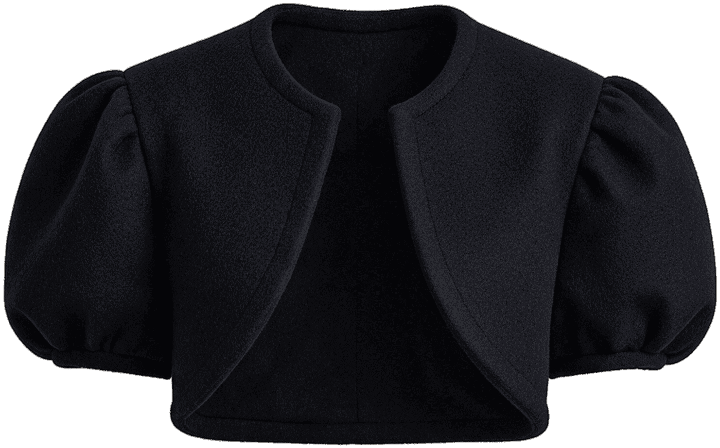 Wool bolero