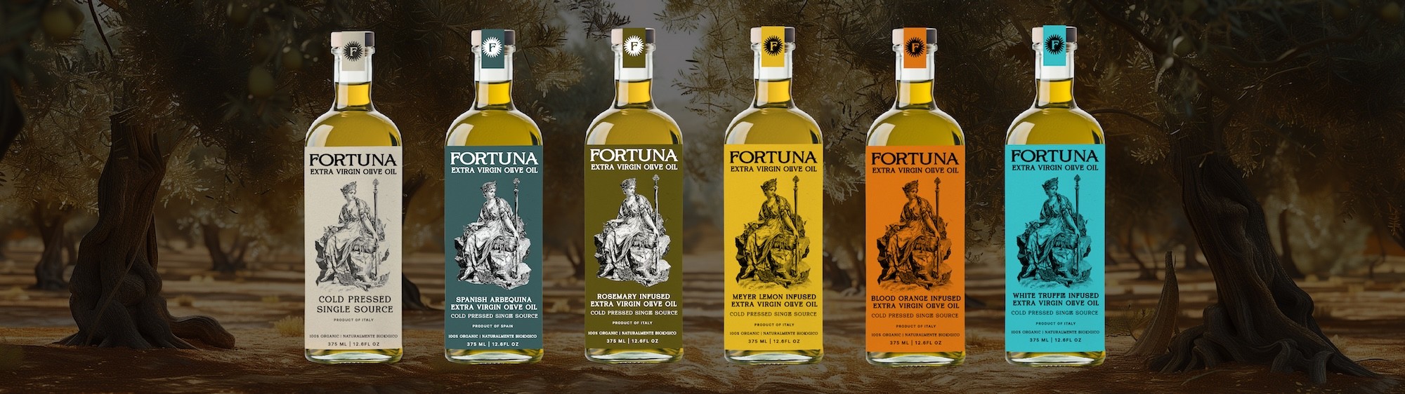 Fortuna Olive Oil Small EVOO bottles