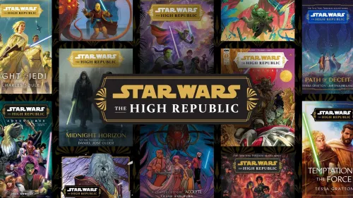 StarWars.com banner image of Star Wars High Republic books and comics