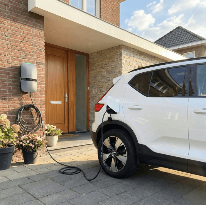 volvo en peblar laadpunt