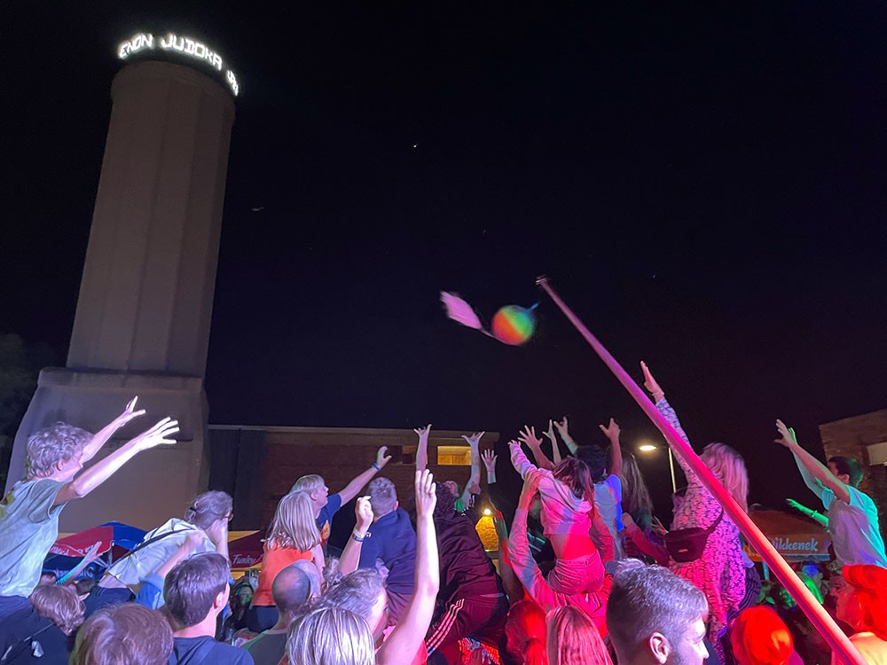 Mobiele discobol party act event