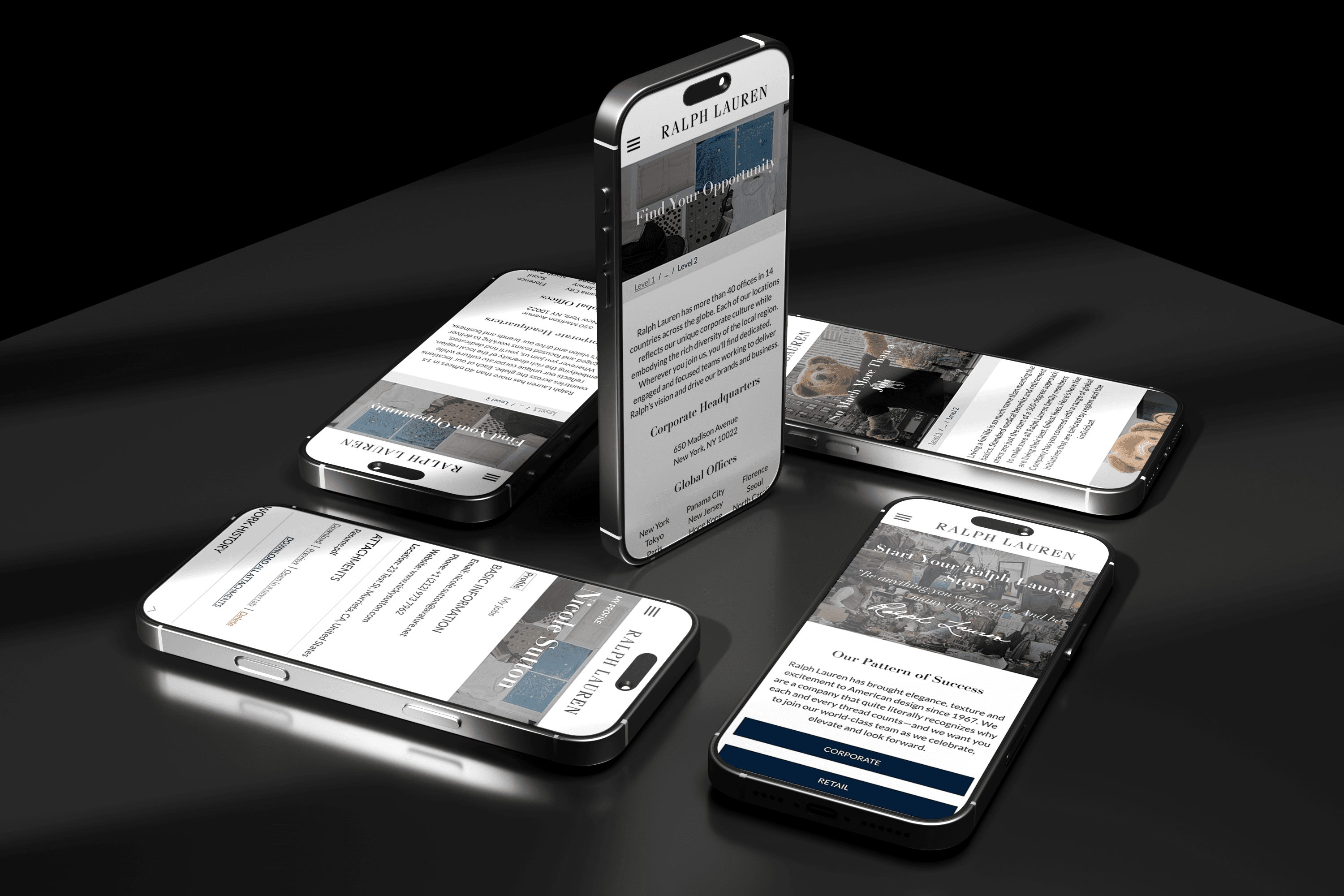 A close-up of a map view with address highlighted