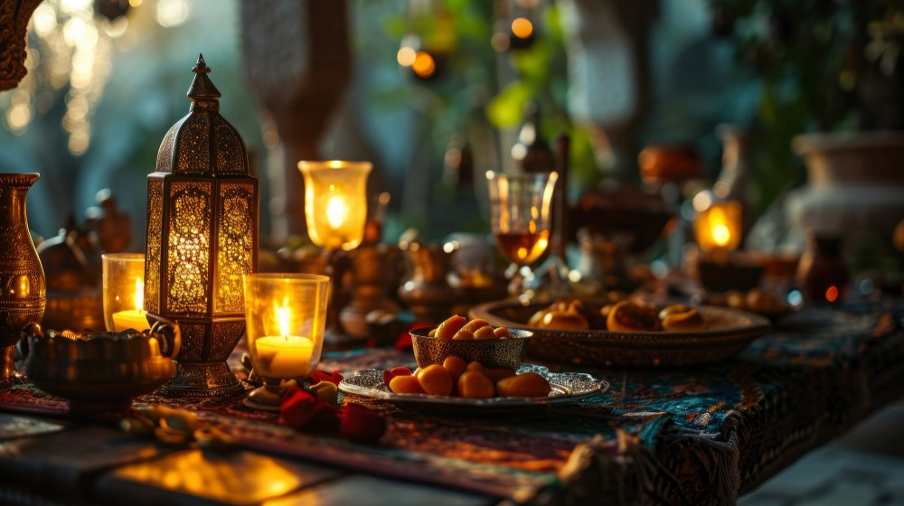 ramadan-restaurant-oriental-food-lantern-dates