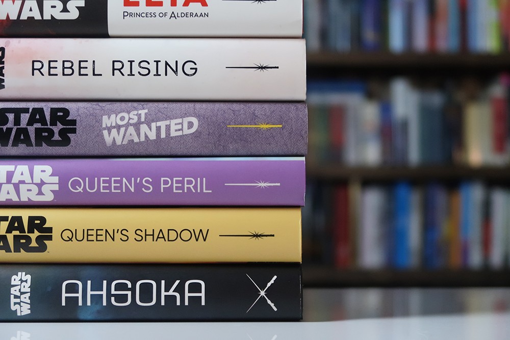 Stack of Best YA Books by Character