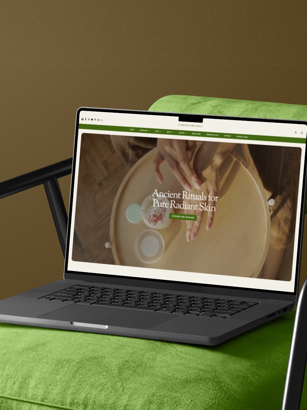 web design for innam by website design studio