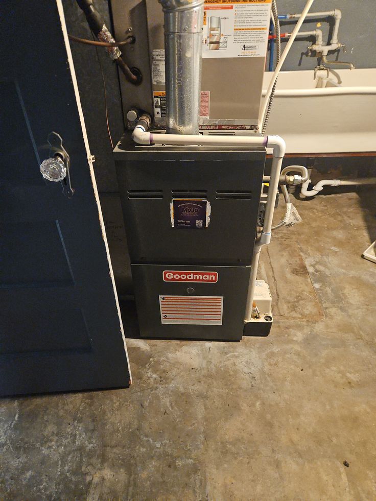 The image displays a service vehicle for MoJo Home Services, an HVAC company operating in the Denver Metro area