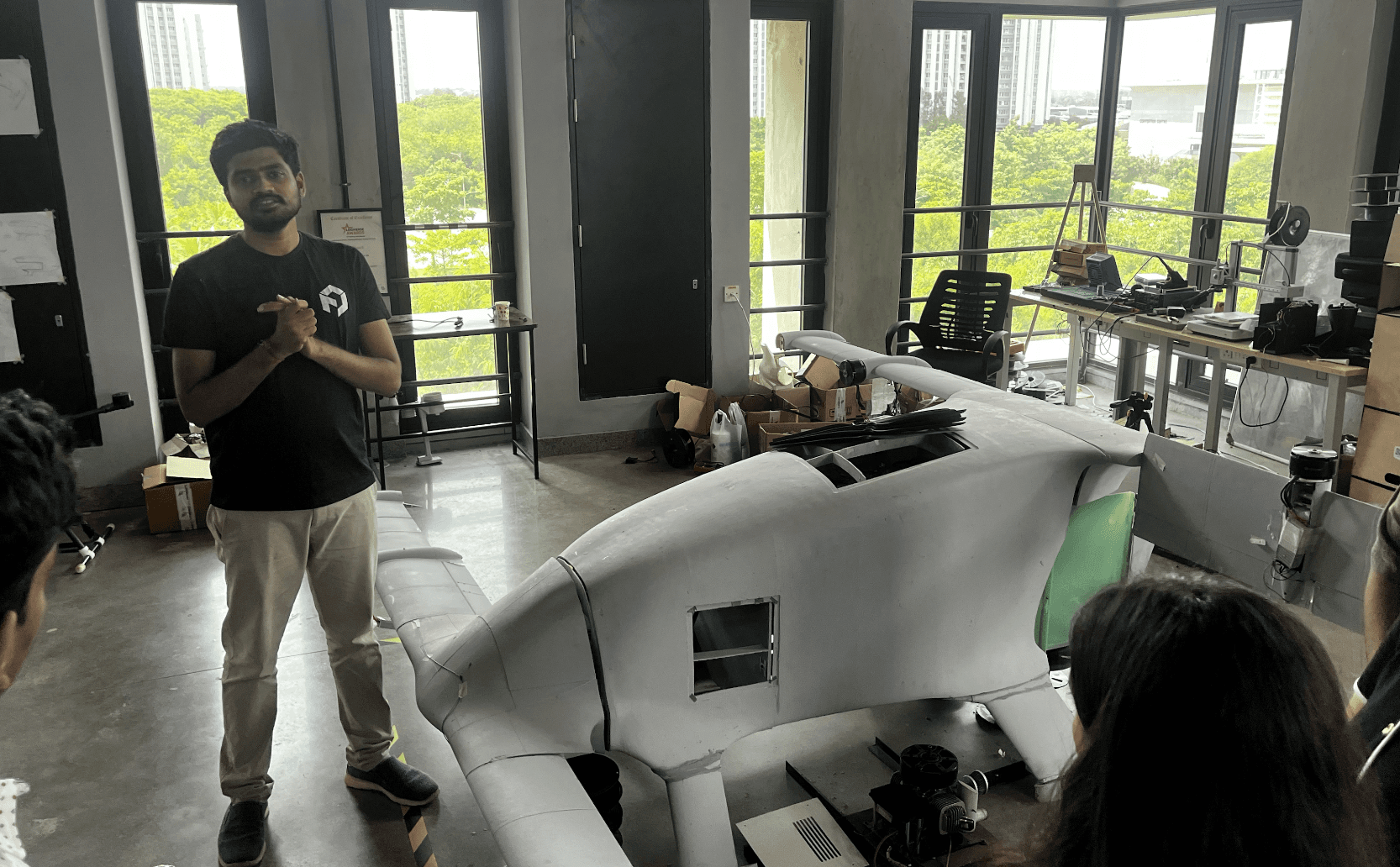 Inside the lab