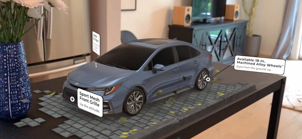 Toyota's Augmented Reality
