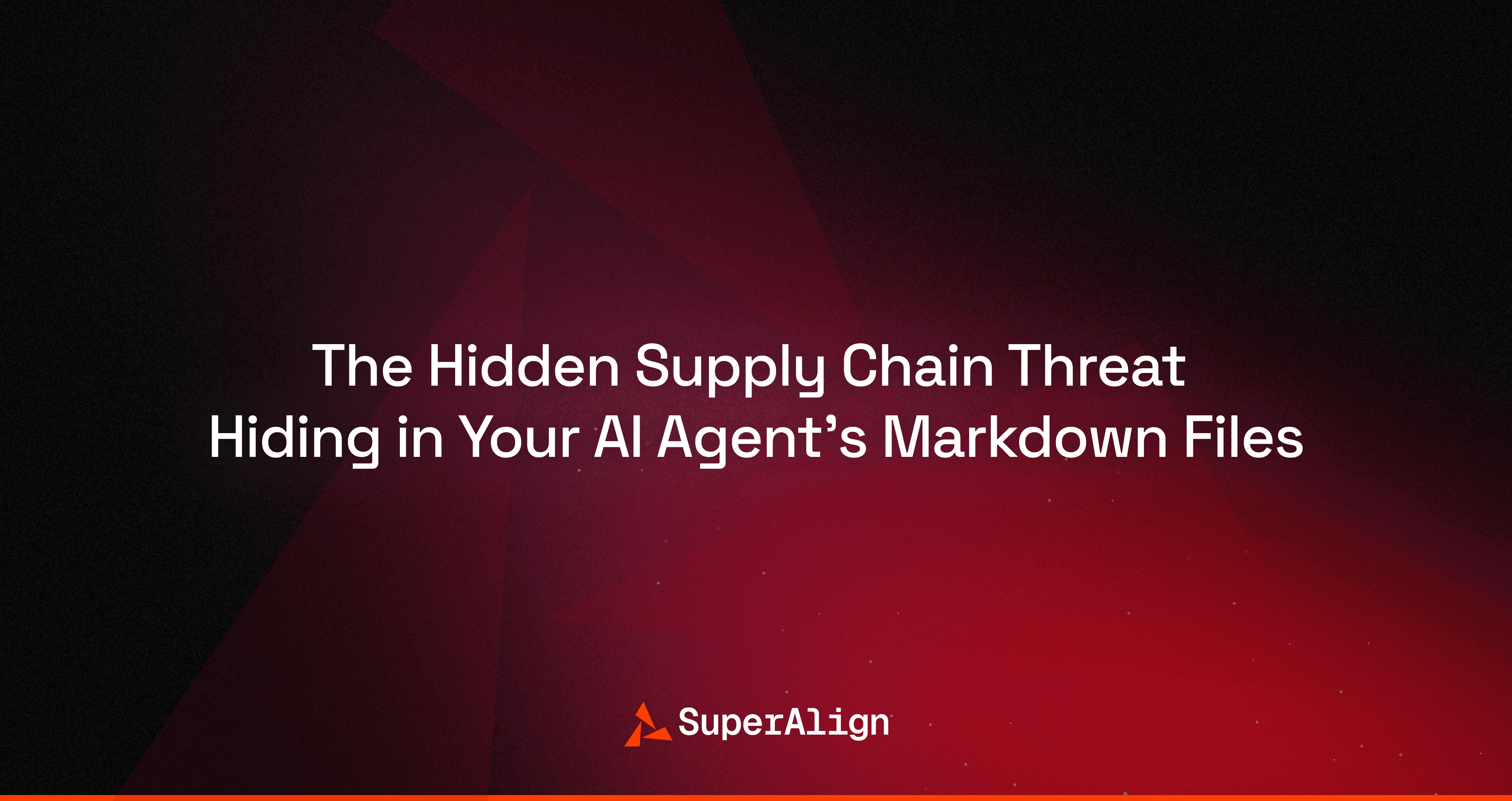 Hidden Supply Chain Threat in AI Agent Markdown Files