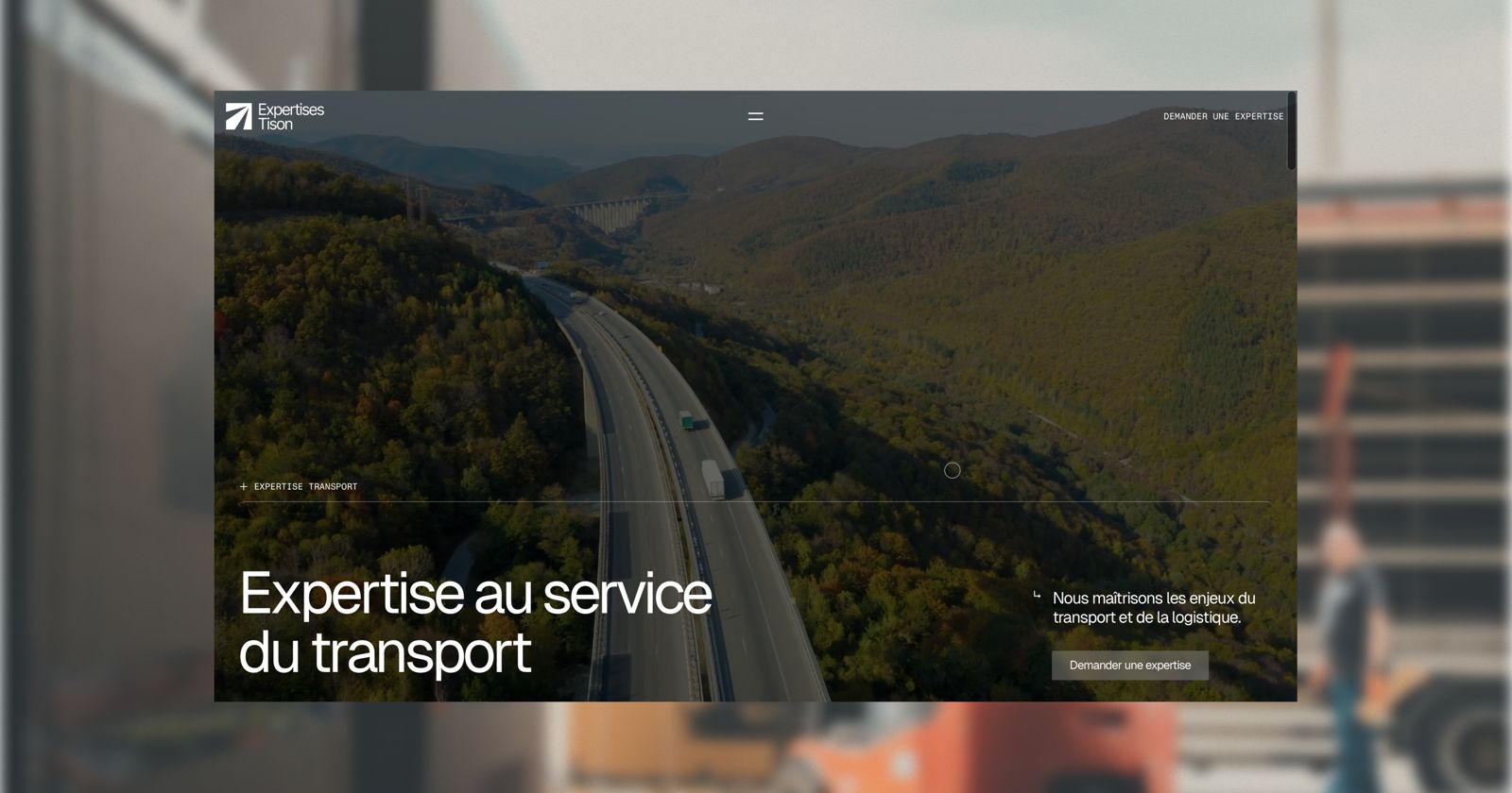 Screenshot site vitrine