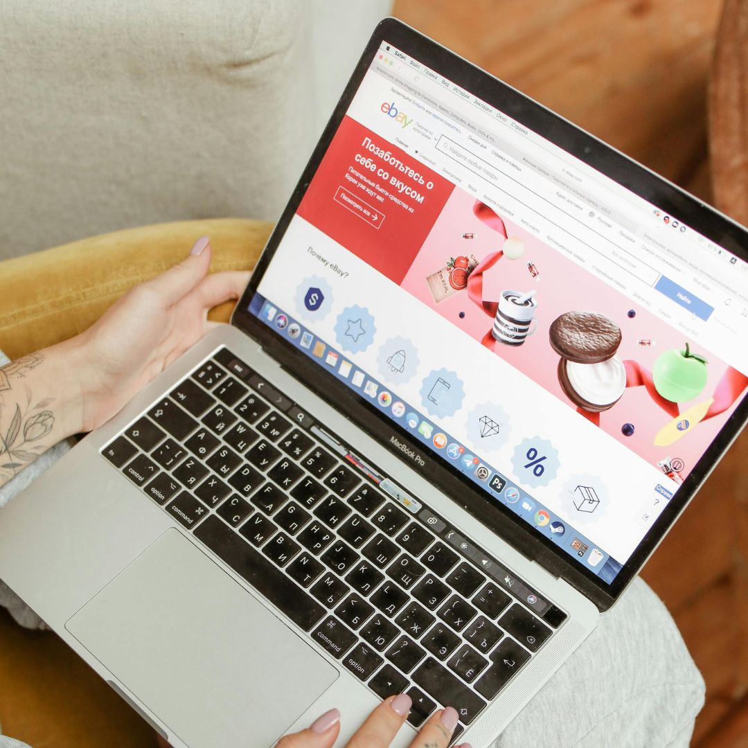 A man sitting at a table in a store