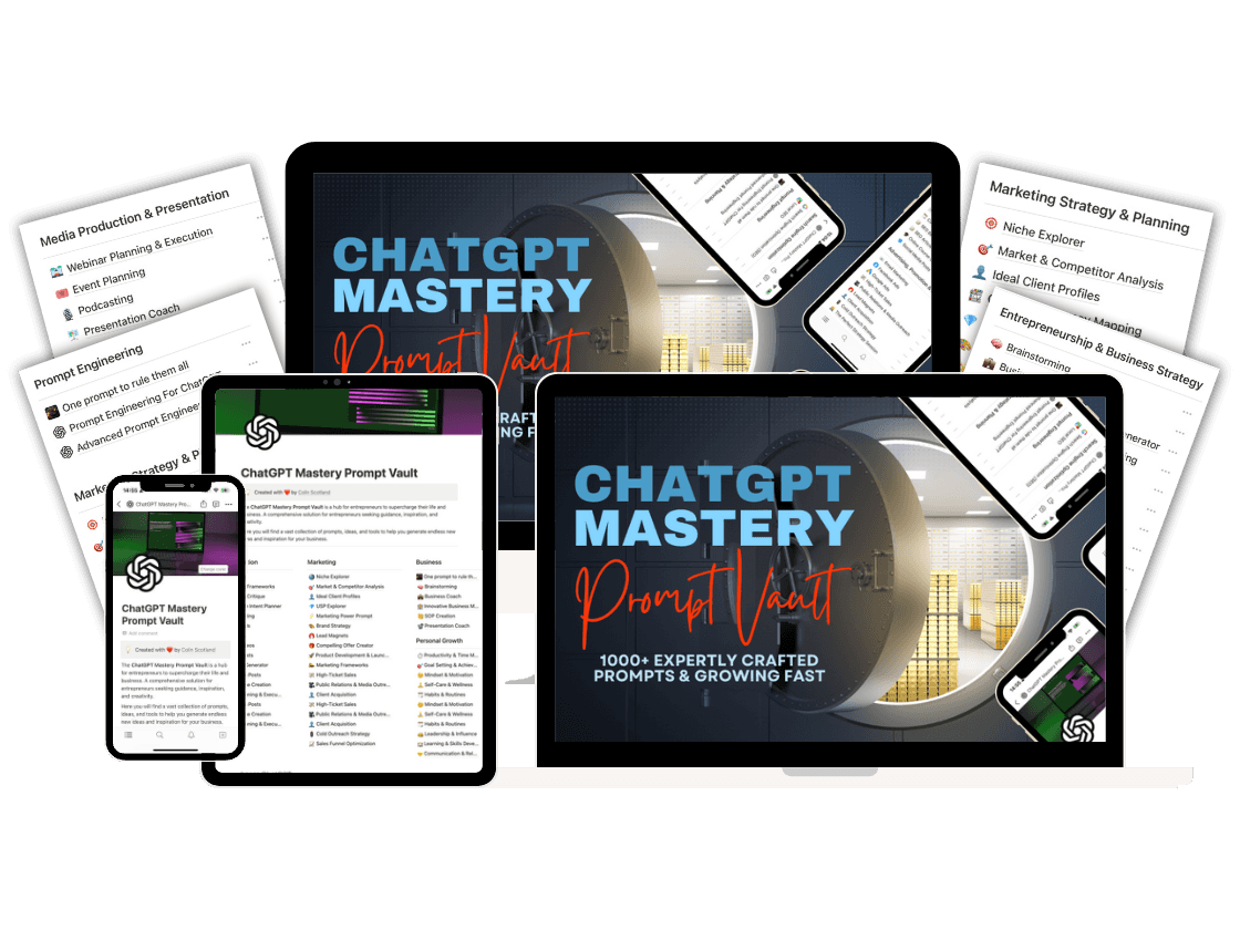 ChatGPT Mastery Prompt Vault