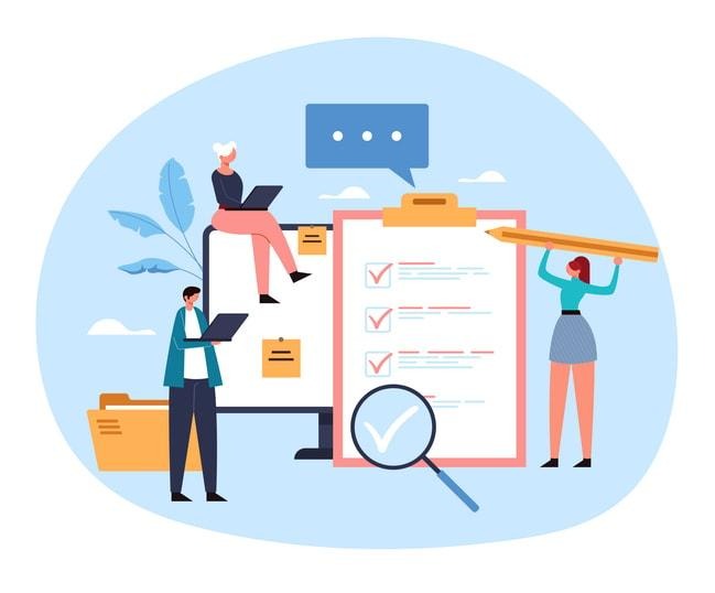 A collage of various job role examples across different industries.