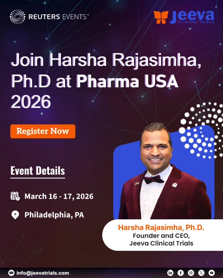 Meet Harsha Rajasimha, Ph.D., at Pharma USA 2026