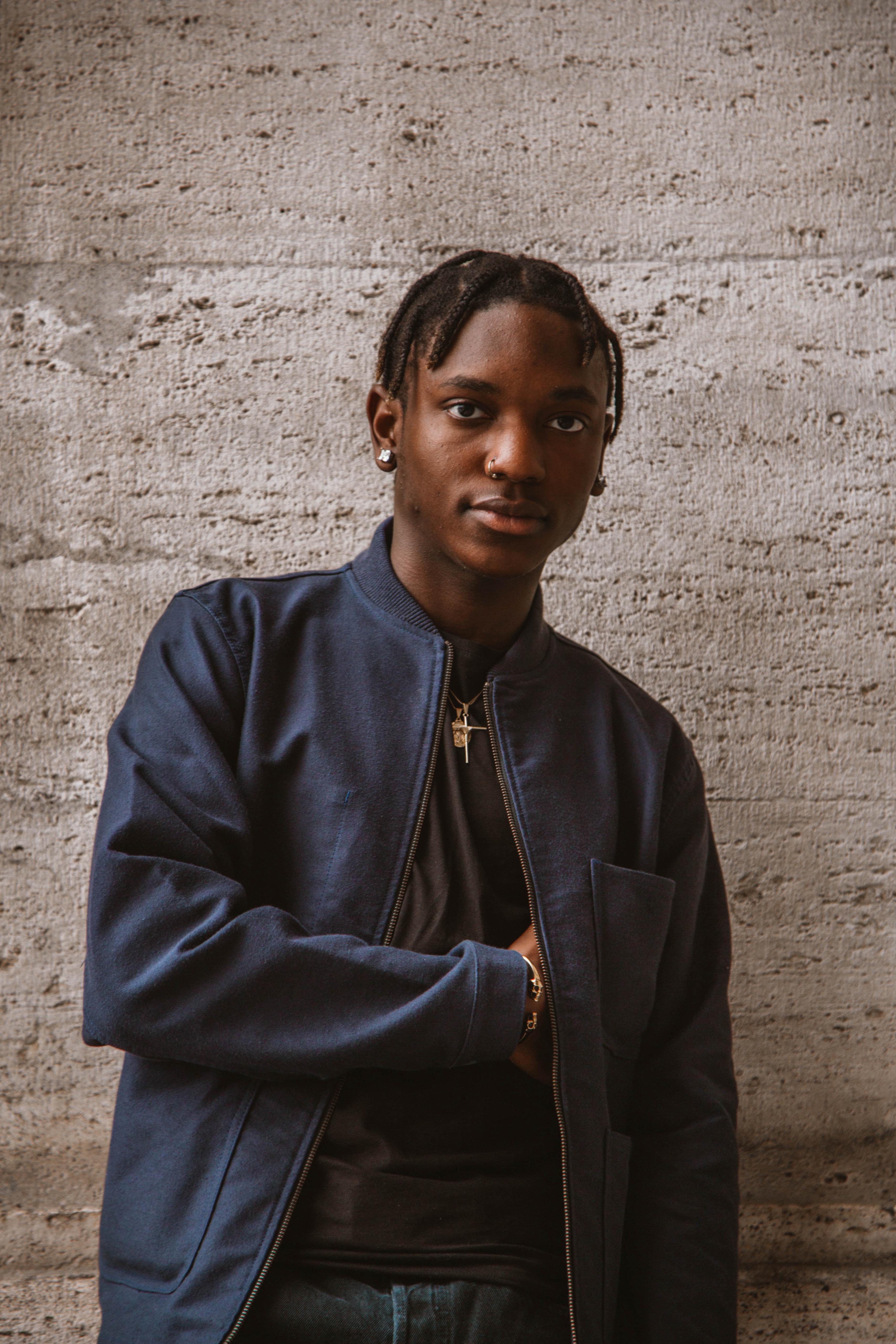 a black man portrait