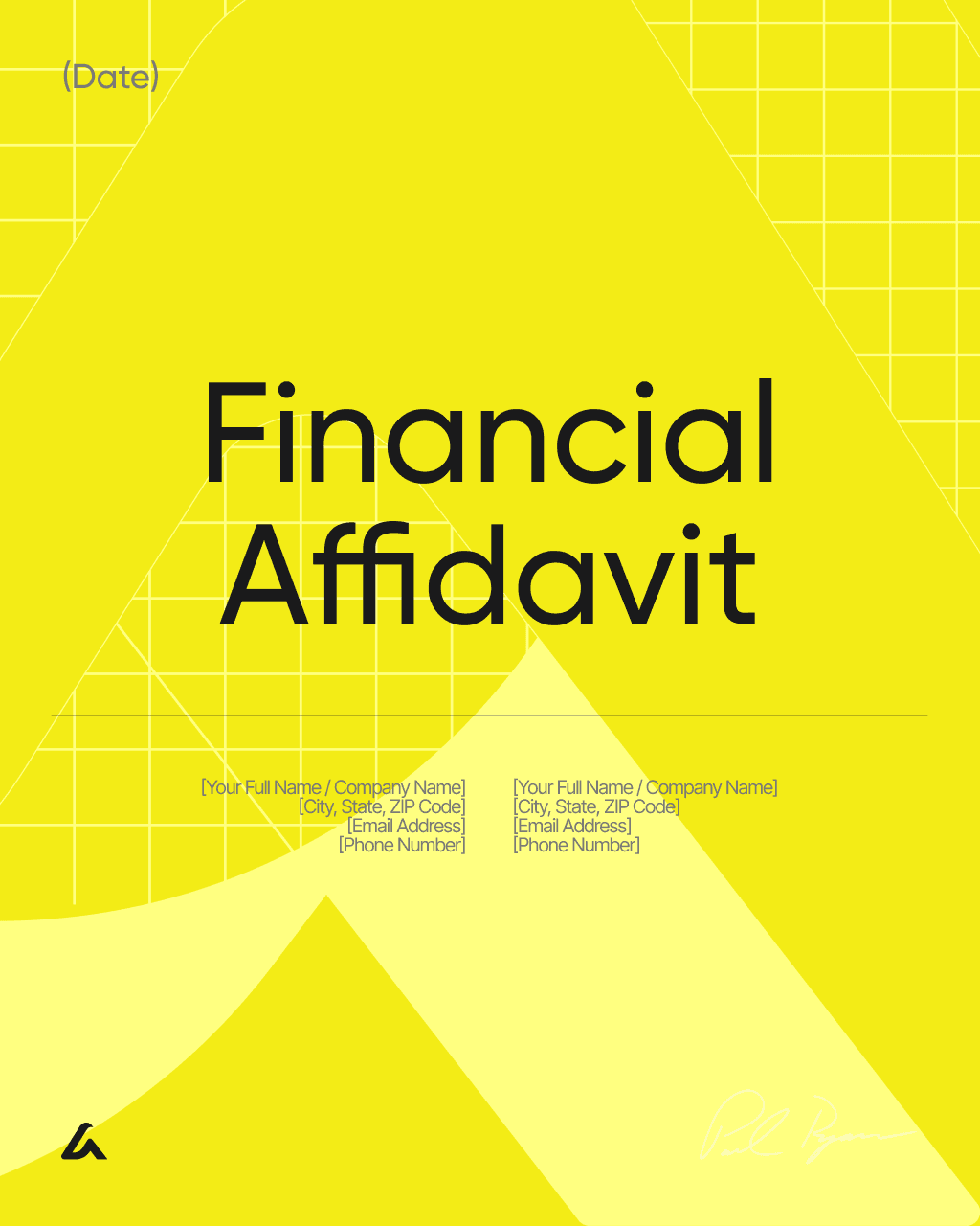 Financial Affidavit