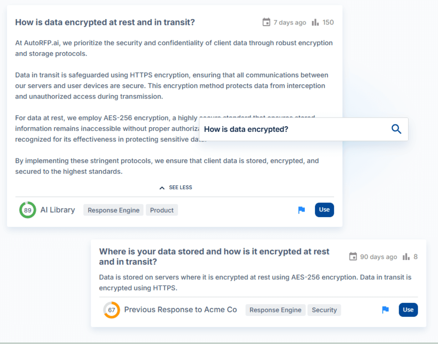 AI generated response