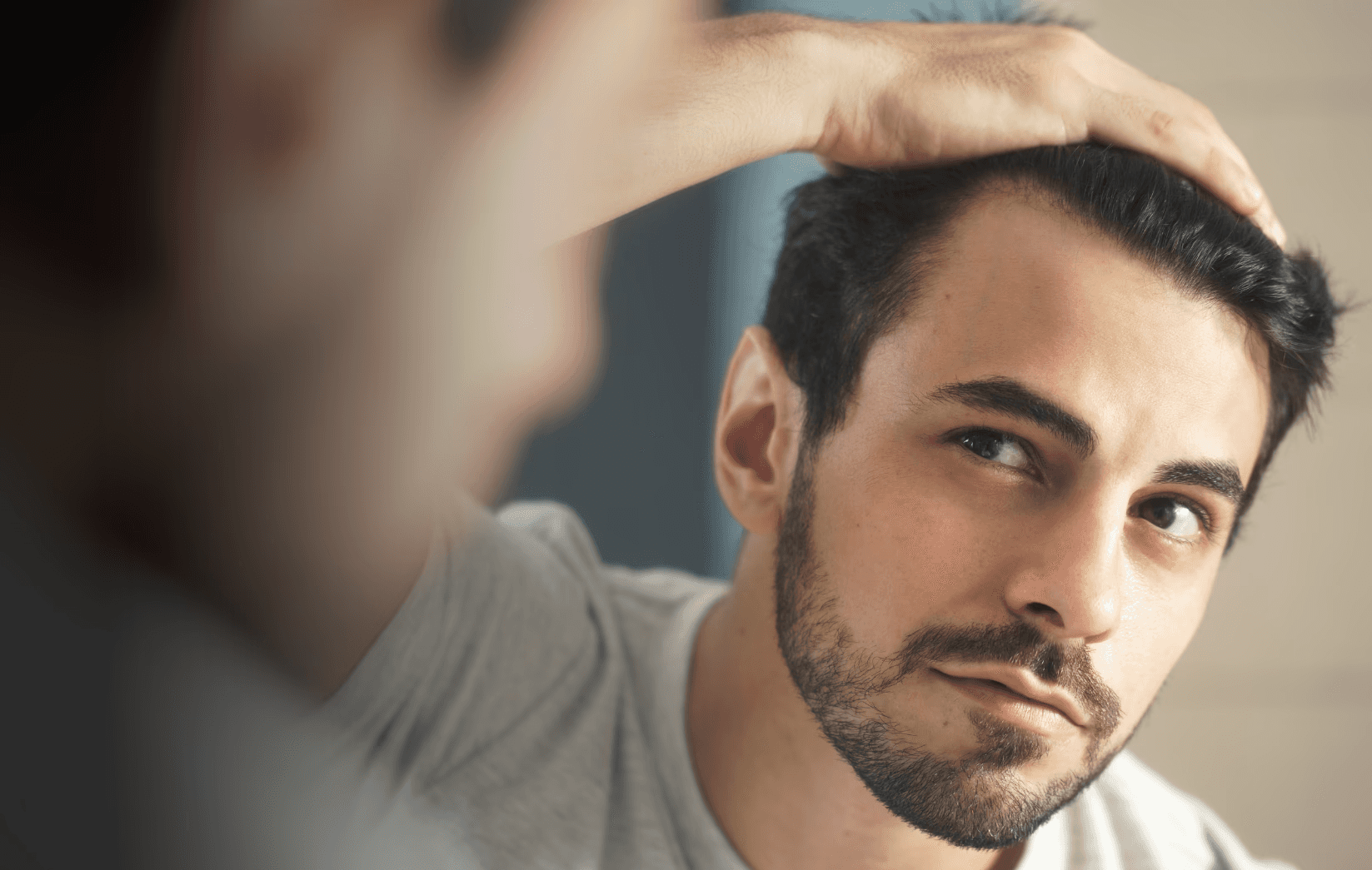 green textile with white light