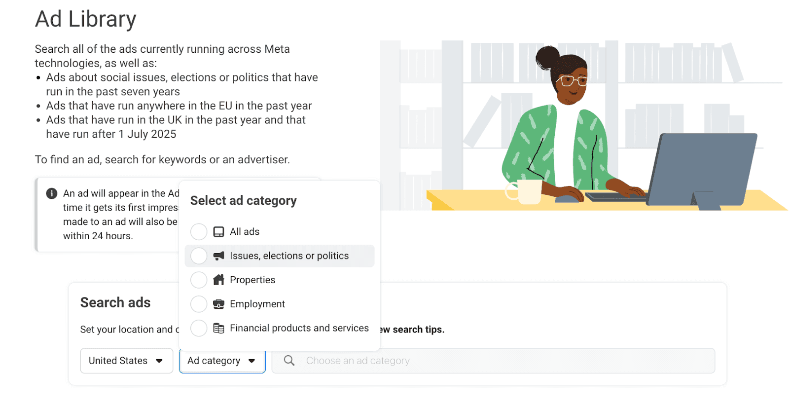 Facebook Political Ad Library
