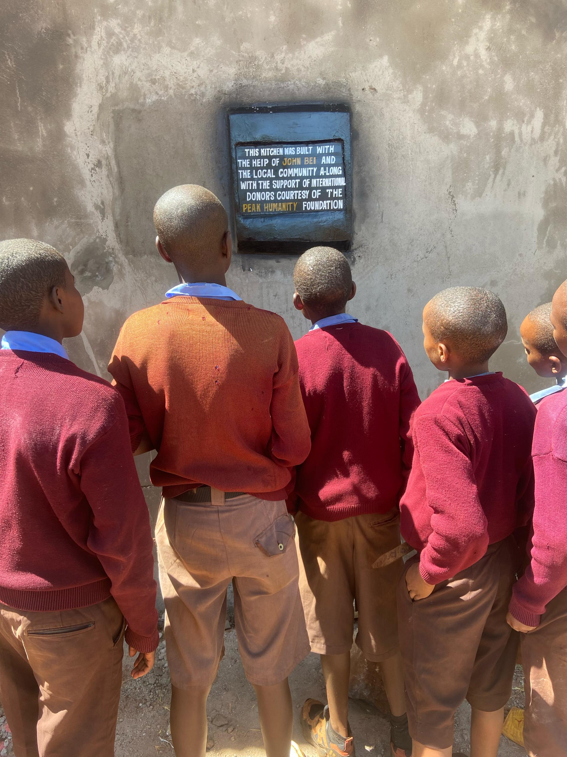 Kids from Ng'Wandakw