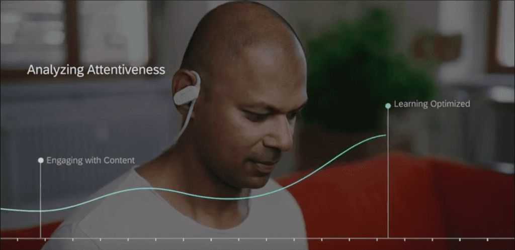 An adaptable neurotech ecosystem that fits your needs. EMOTIV's Earbud Brainwear was developed with enterprise solutions in mind to improve the workplace productivity at scale - The Future of Work