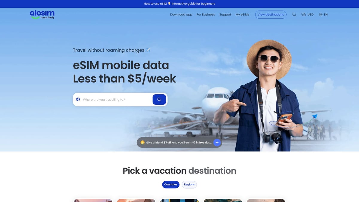 Top 7 Best eSIM for USA in 2026: Unbeatable Choices - aloSIM