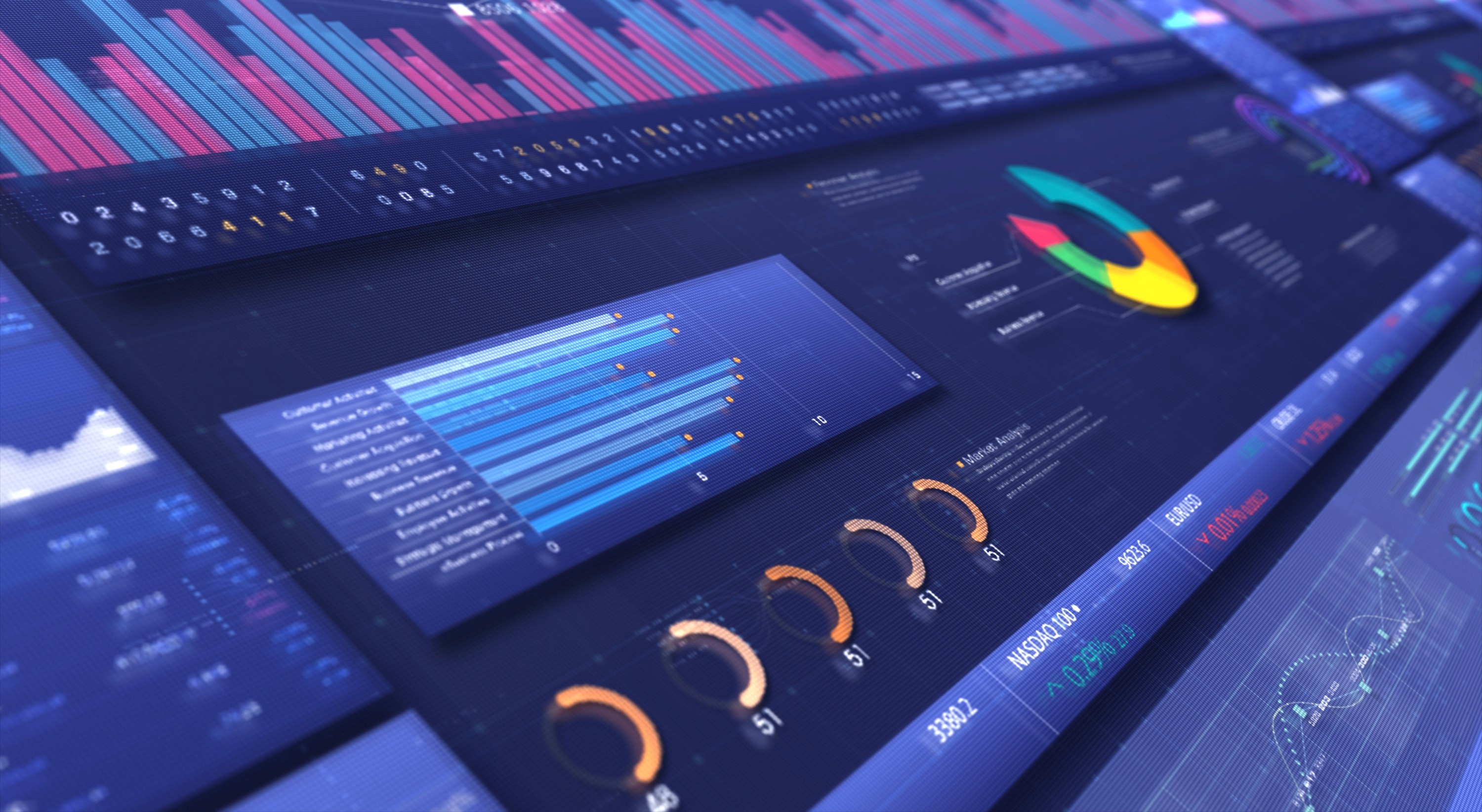 technological dashboard