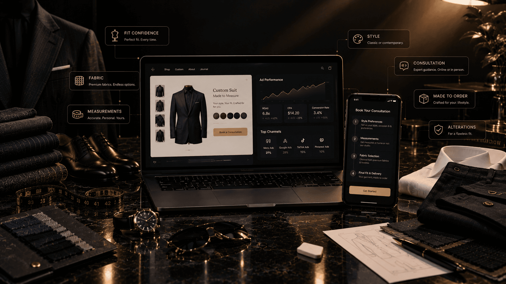 How to Advertise Made-to-Measure or Made-to-Order Menswear Brands