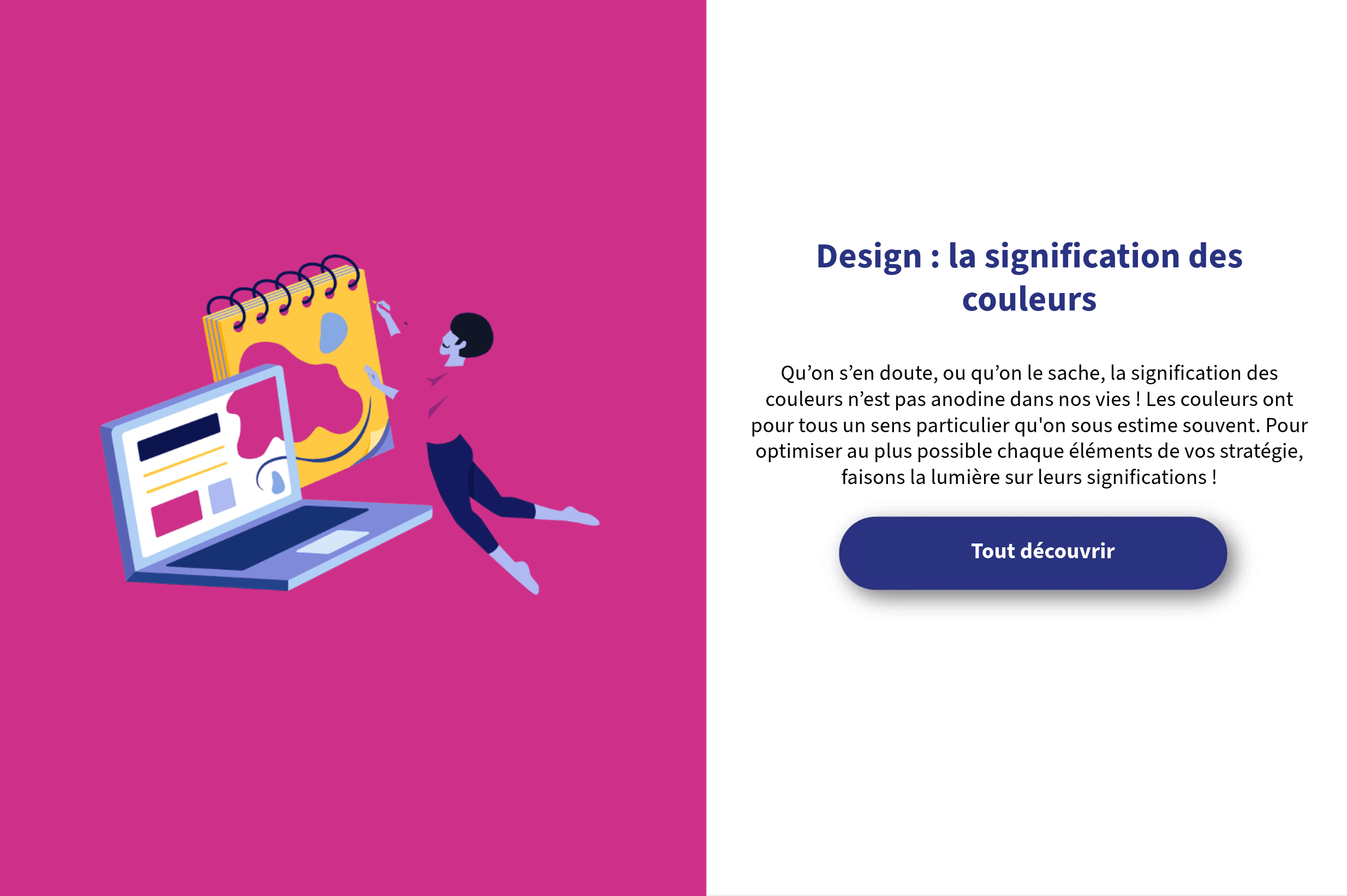 Design : la signification des couleurs