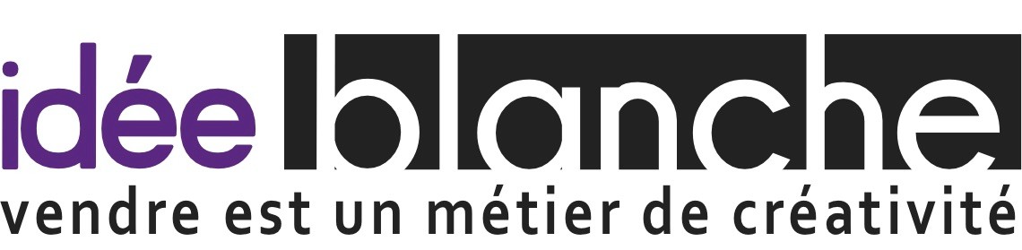 idée blanche logo Vendre est un métier de créativité