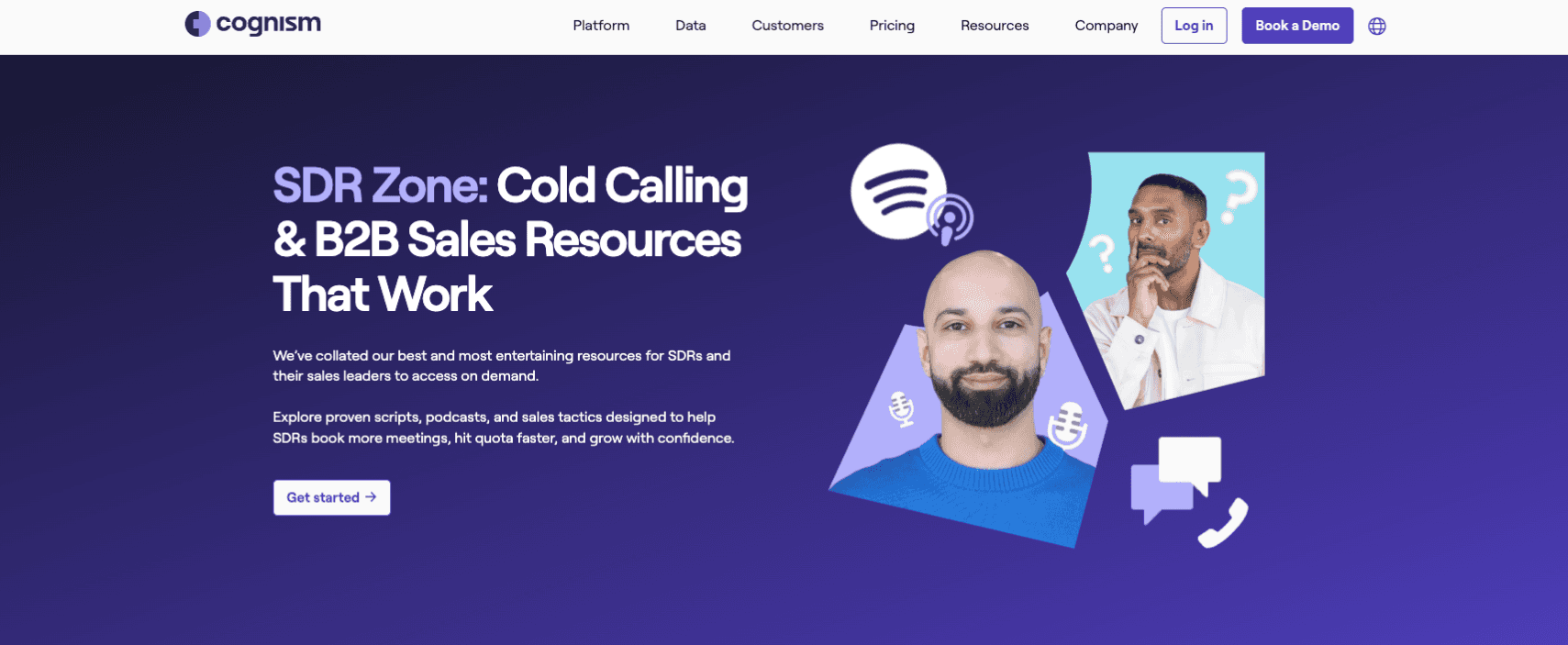 SDR Zone Content Hub for Sales