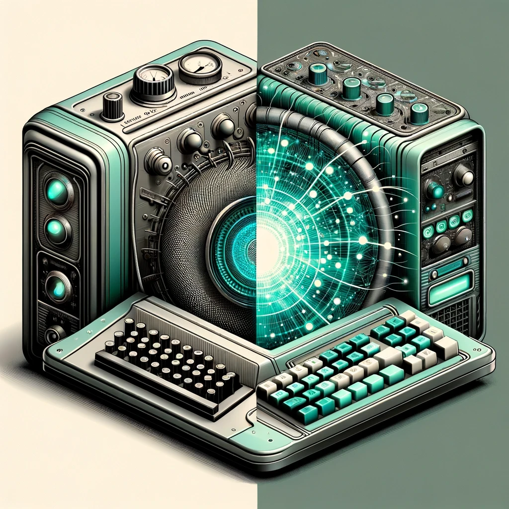 Analog Quantum Hybrid Computing