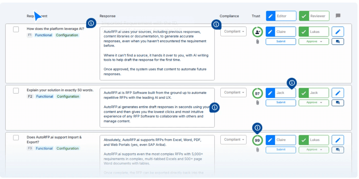 AI RFP Response Engine