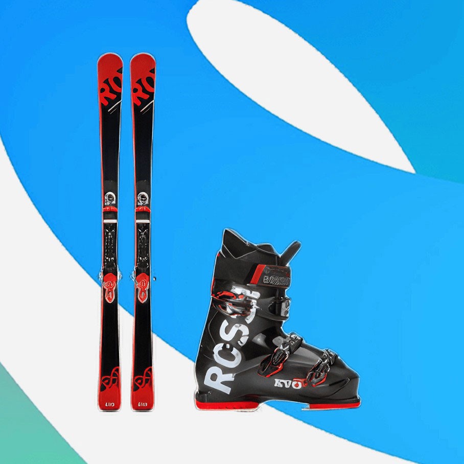 Meeste mäesuusad ja saapad