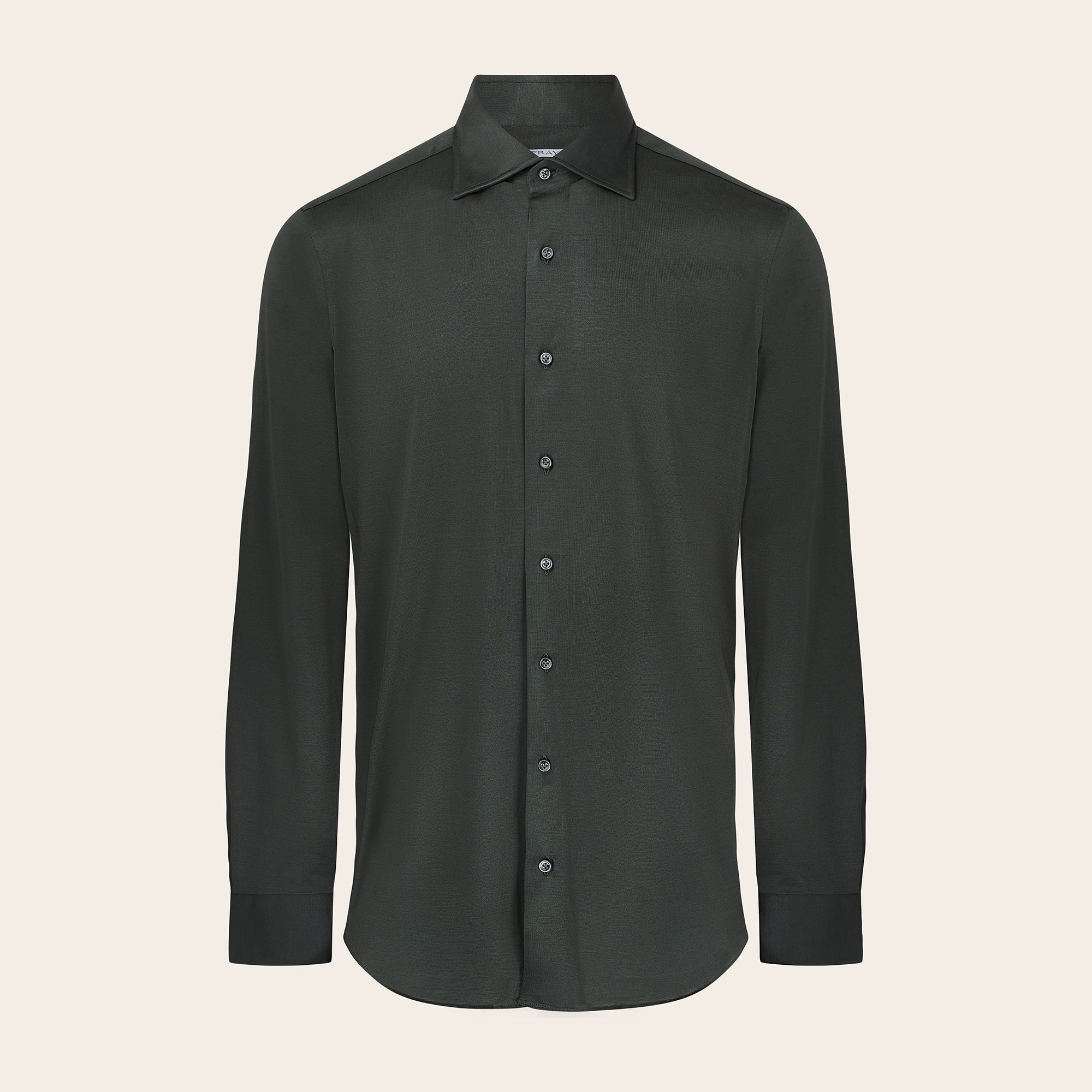 Fray Gabriel Cotton Satin Shirt - Mandelli UK