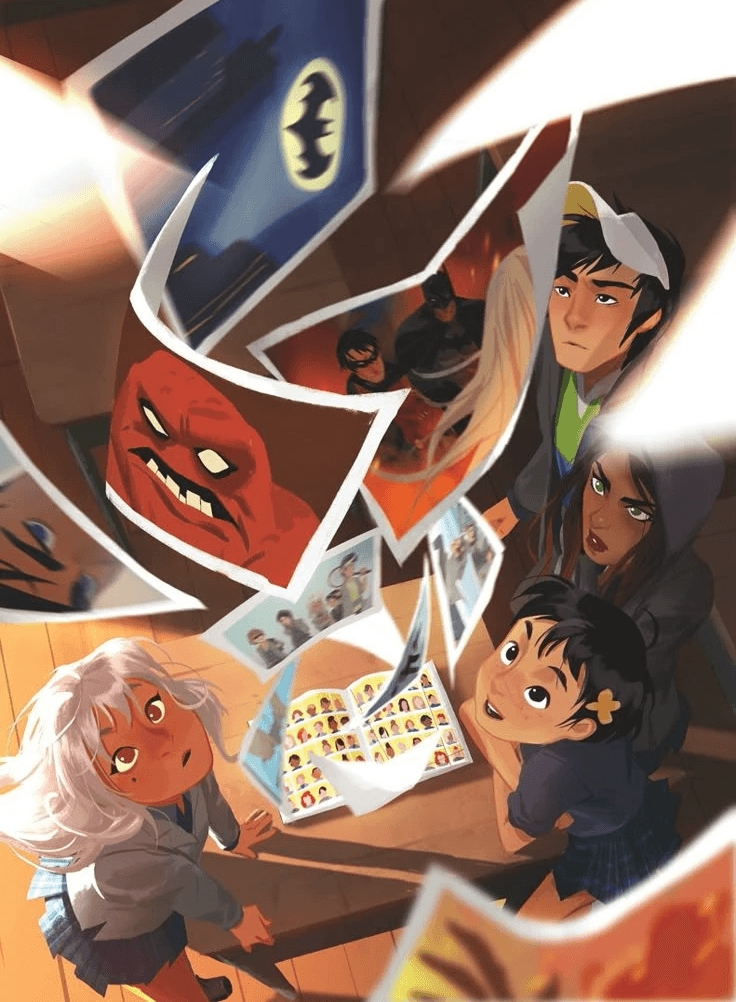 Woman In White Background