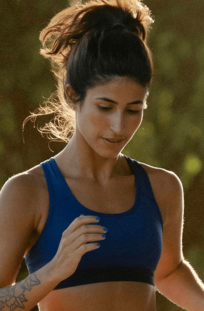 Biograph member exercising outdoors as part of a longevity health story