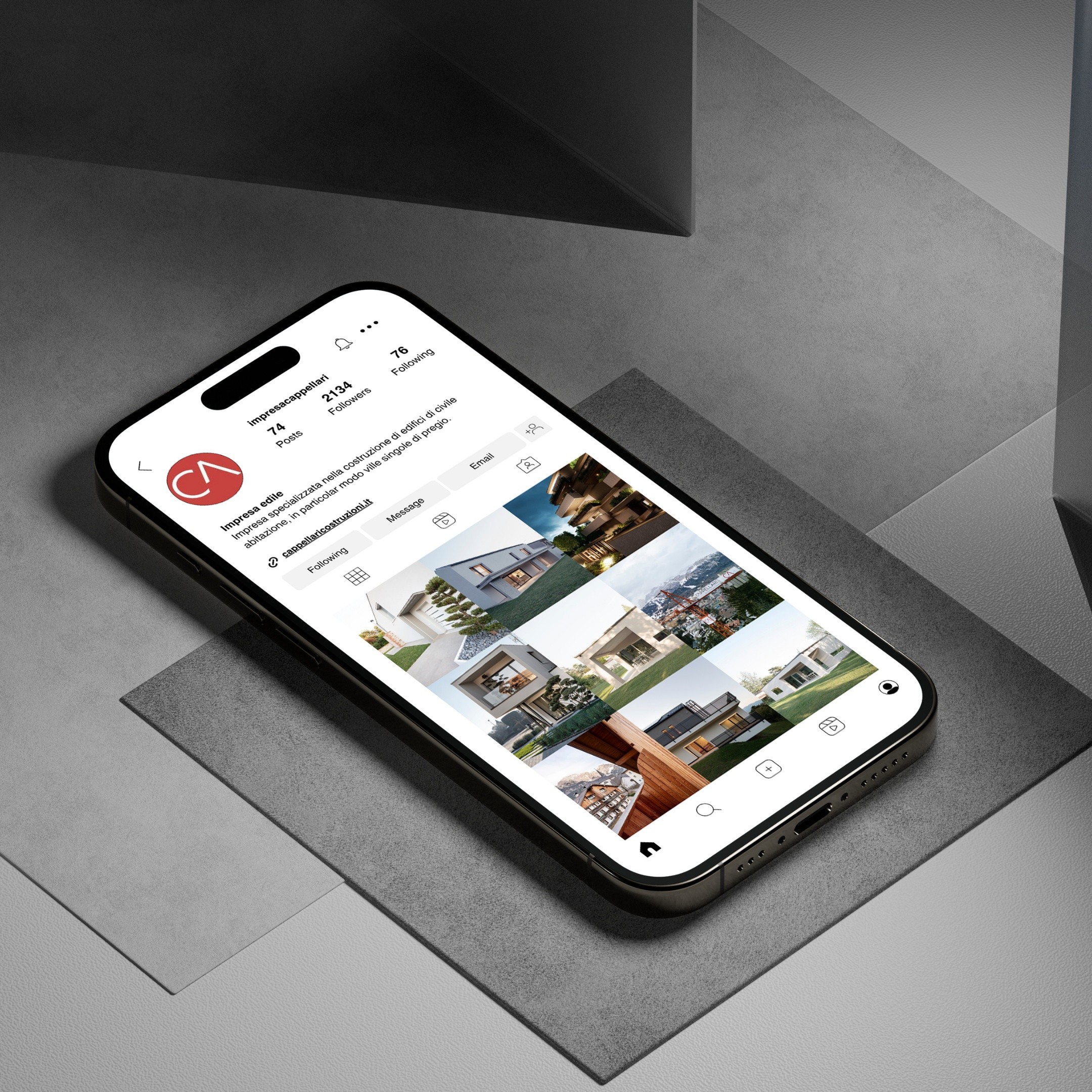 Social Media Cappellari Costruzioni