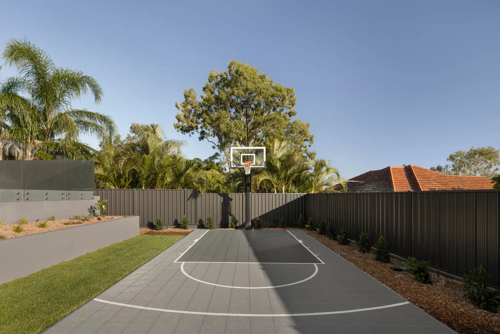 Front facade of Jacaranda House in. Brisbane