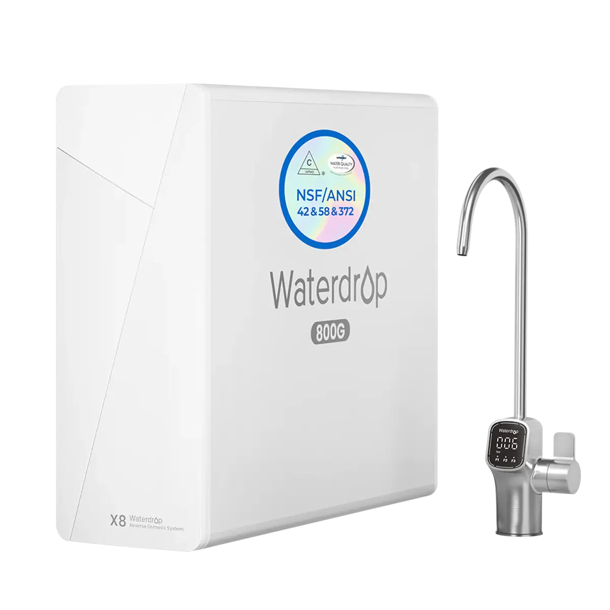 Filtr odwróconej osmozy Waterdrop X8/X10