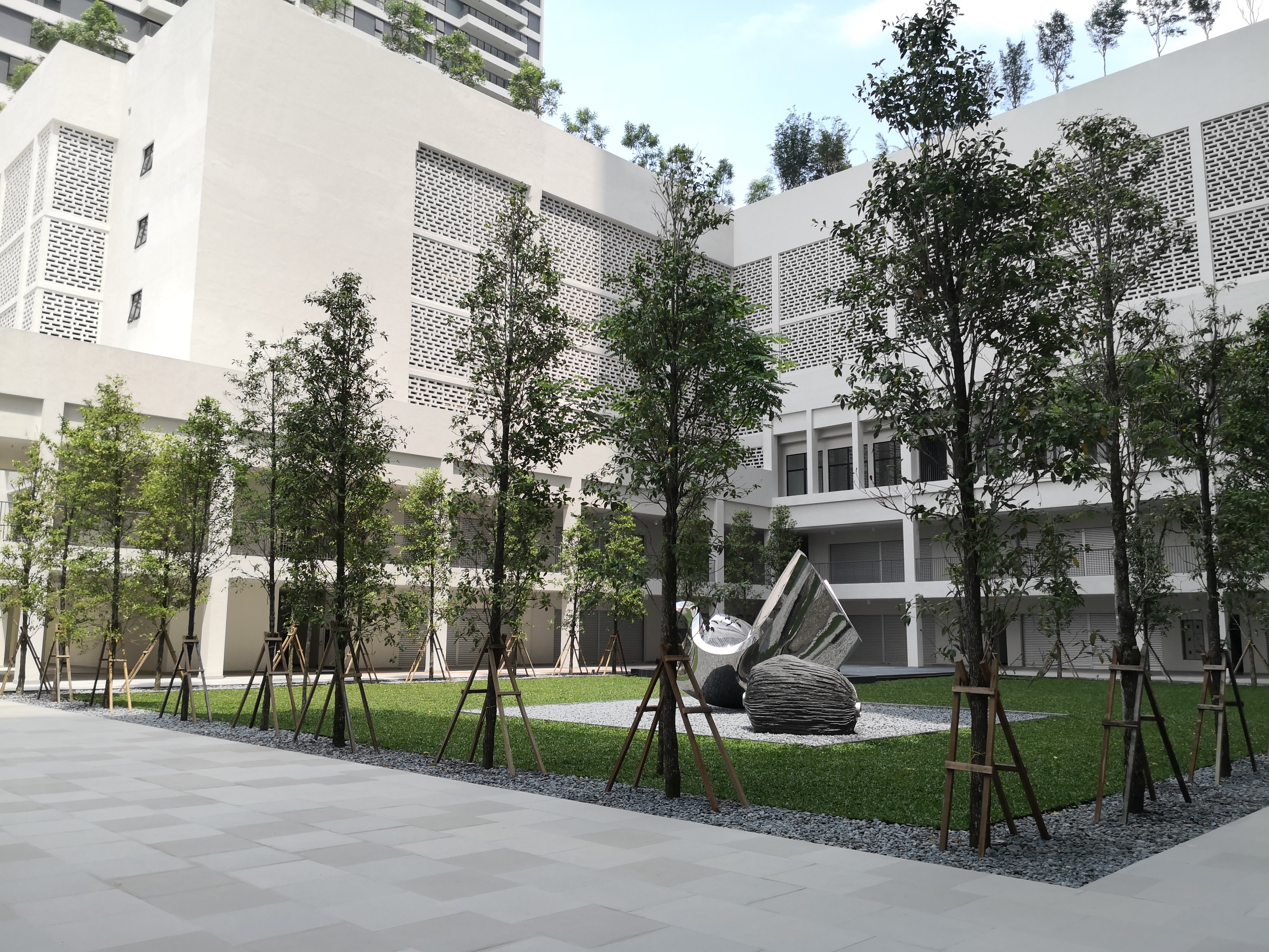 Exterior view of The Sqwhere project by Asima Architects
