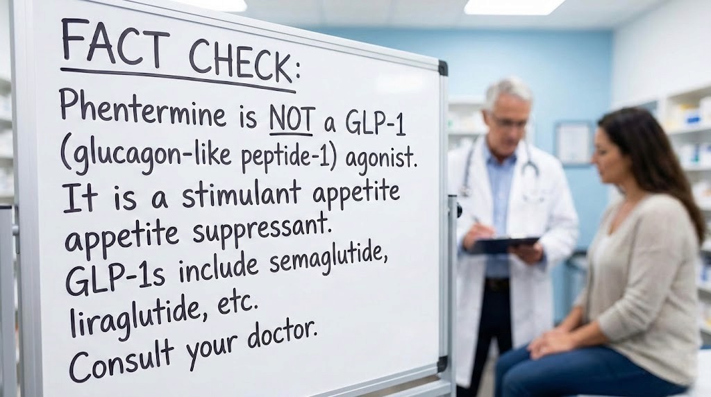 Is phentermine a GLP-1