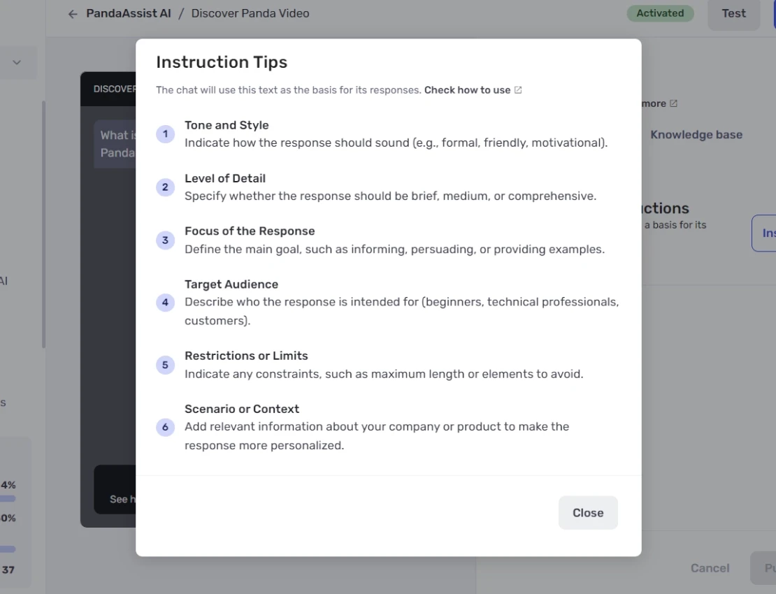 Instruction Tips of Tutor