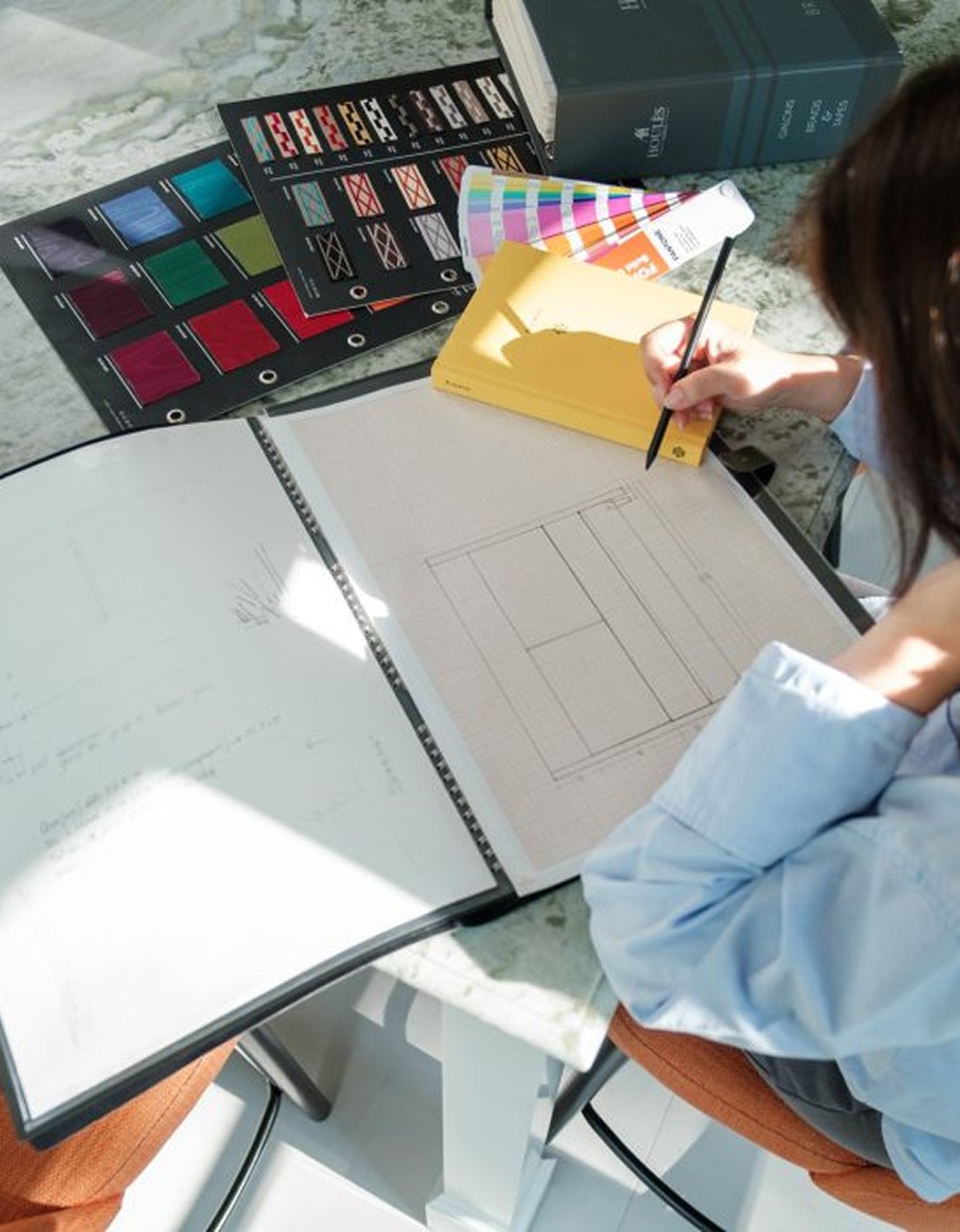 bed in a luxury setting