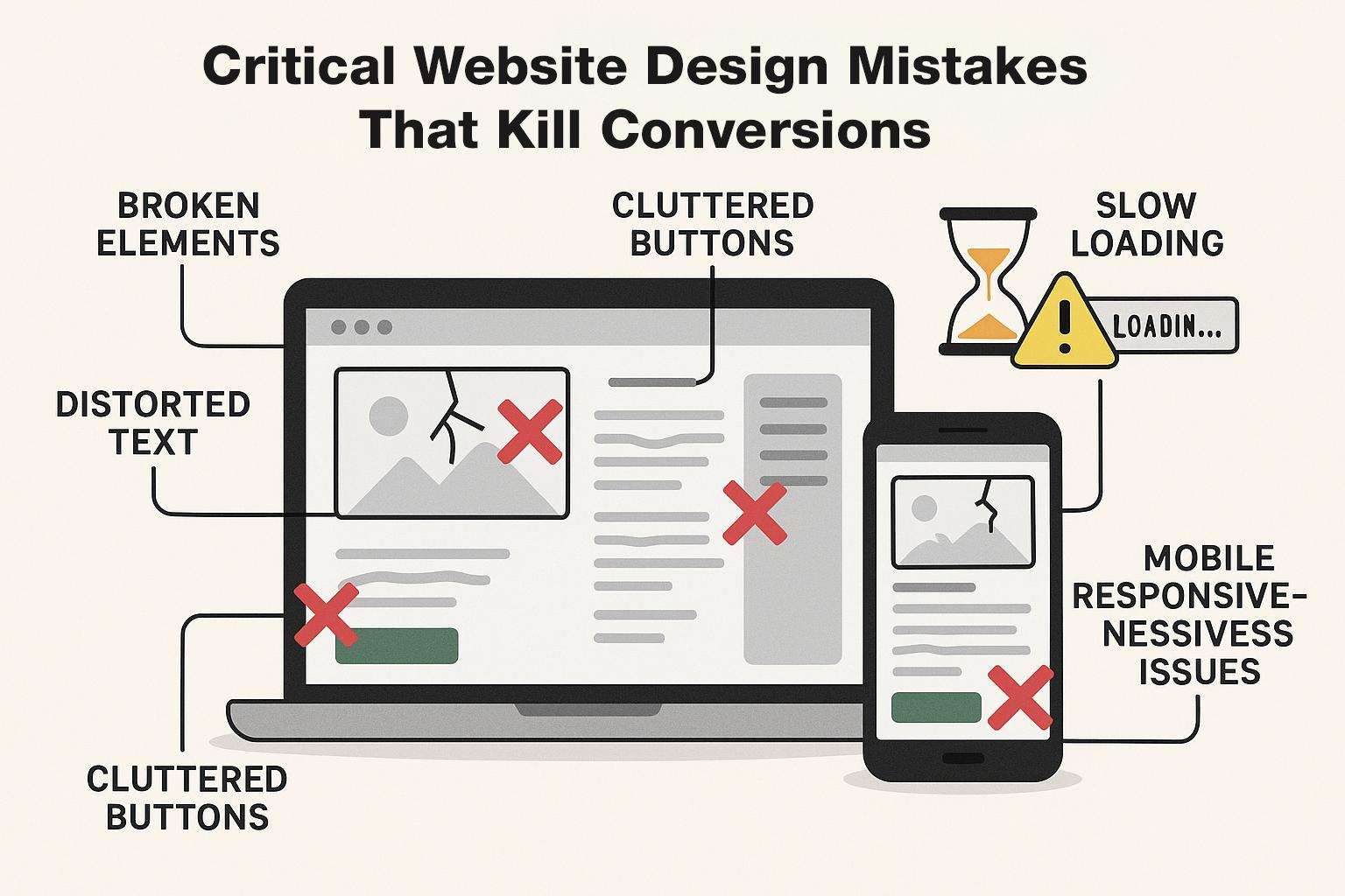 Top 5 Mistakes Businesses Make When Building a Website