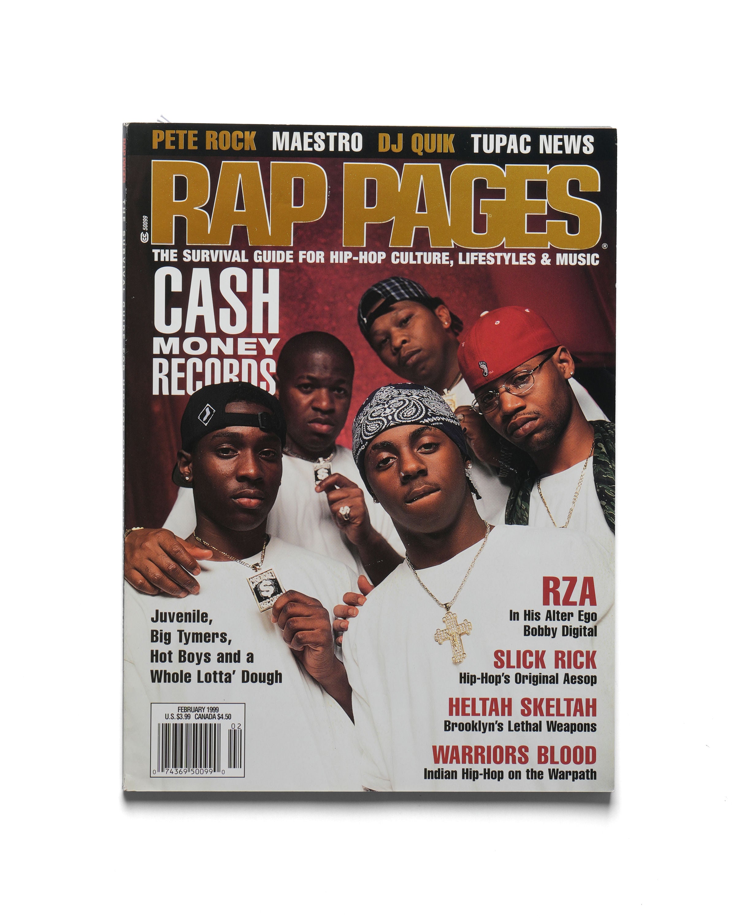 Rap Pages - February 1999 - Front Cover