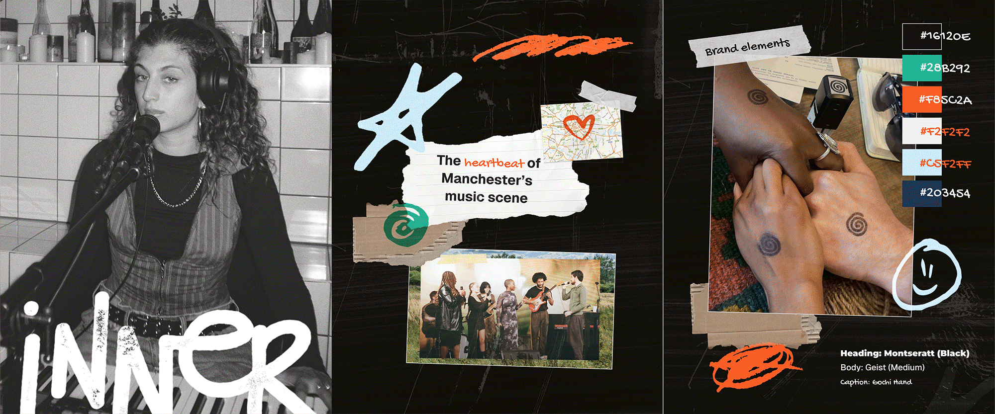 Colourful and clean designs and infographics of selected pages of a White Paper for Playbook