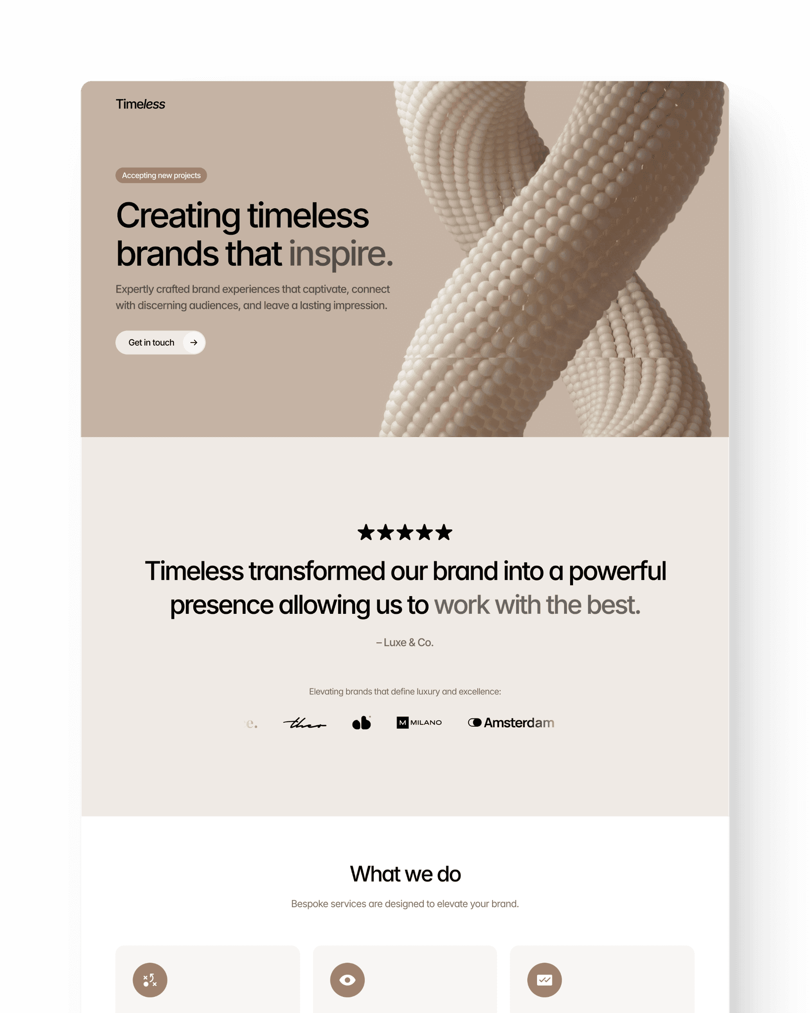 A mobile app interface displaying a promotional message about creating a business.